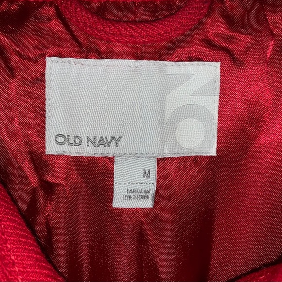 Rich Red Double Breasted Pea Coat - Picture 4 of 5